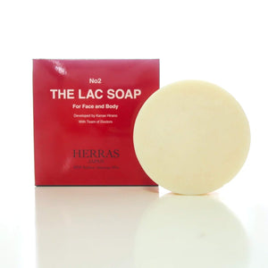 Limited time / special price [From a beauty clinic.
 Peeling soap with high lactic acid content that can be used on the face and whole body] HERRAS The Rack Soap / Beauty ST and other magazines / SNS / Genuine product