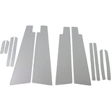 BRIGHTZ Prius ZVW50 ZVW51 ZVW55 Super mirror surface stainless steel plated pillar panel B type Vizer useful 12PC