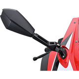 Daytona High Villy Mirror Bike Cowl Miller One side 1 side Right Exclusive 6mm Bolt Mounting Pitch 26-54mm New Security Standard Lightweight wide-angle edge short 16934