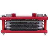 [CFT TIME] Oil Cooler Monkey Bike 4 -stage Honda Cooling Radiator Gorilla Cub Buggy Dax (Red)