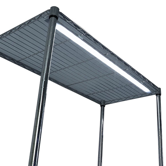 Doshisha LED 90R-N Luminous LED Light for Steel Rack, Easy Installation with Magnet, Connectable, Width 35.4 inches (90 cm), Daylight White