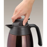 Thermos Stainless Pot 0.5 gallons (2.0L) Clear Brown THV-2000 CBW