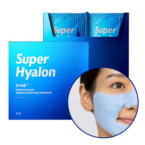 VTCOSMETICS VT Super Hyaluron Bubble Sparkling Booster 10g x 10 moisturizing moisture dry skin moisturizing pore care carbonate pack foam pack keratin care