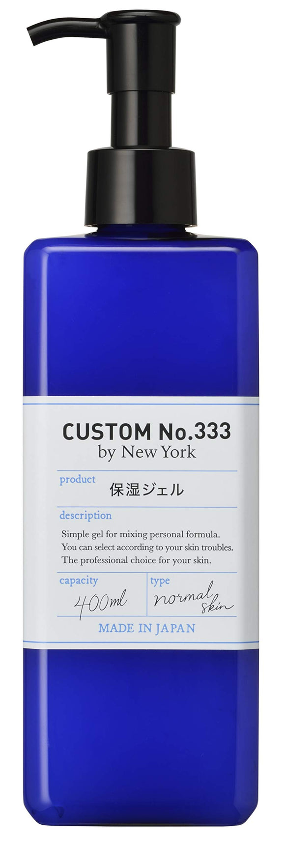 CUSTOM NO.333 (Custom Number Triple Three) Moisturizing Gel 400mL ...