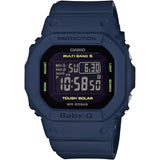 [Casio] Babygie Watch Radio Solar Super Illuminator Type (High Brightness LED Light) BGD-5000U-2JF Women's Navy