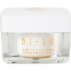 BI-SU Swiftlet's Nest Face Cream | Contains collagen and vitamin E, skin care, moisturizing, moisture, non-sticky, rough skin, dryness, Mother's Day gift, 1 piece 40g