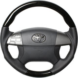 REAL (Real) Steering [Estima (50 Series: 1-3)/Hybrid included] Blackwood R50-BKW-BK