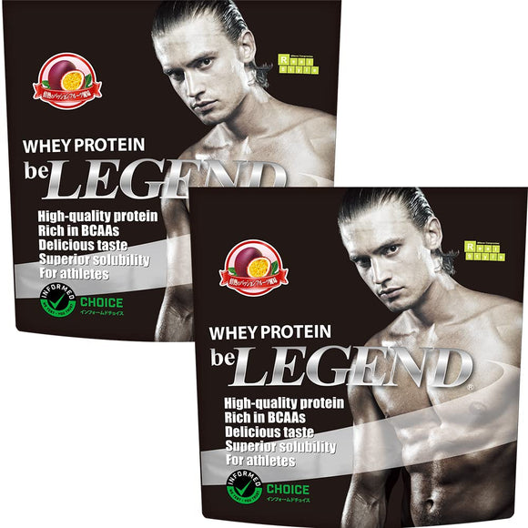 Be Legend Whey Protein Passion Fruit Flavor Passion Fruit WPC Domestic Production 1kg 2 Bag Set (2kg)