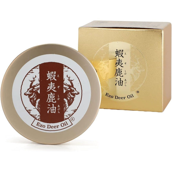 [EDO] Cream Ezo Deer Oil Cream 30g Made in Japan Cream Deer Oil Cream Natural Ingredients Moisturizing Moisturizing Body Care Lavender Scent Deer Oil