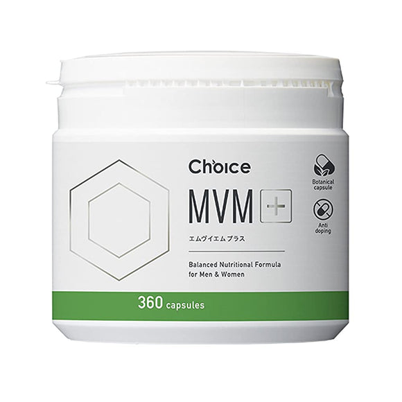 Choice MVM+ 360 Capsules Multivitamin [Plant-Based Capsules] Astaxanthin L-Carnitine Alpha Lipoic Acid Domestic Production