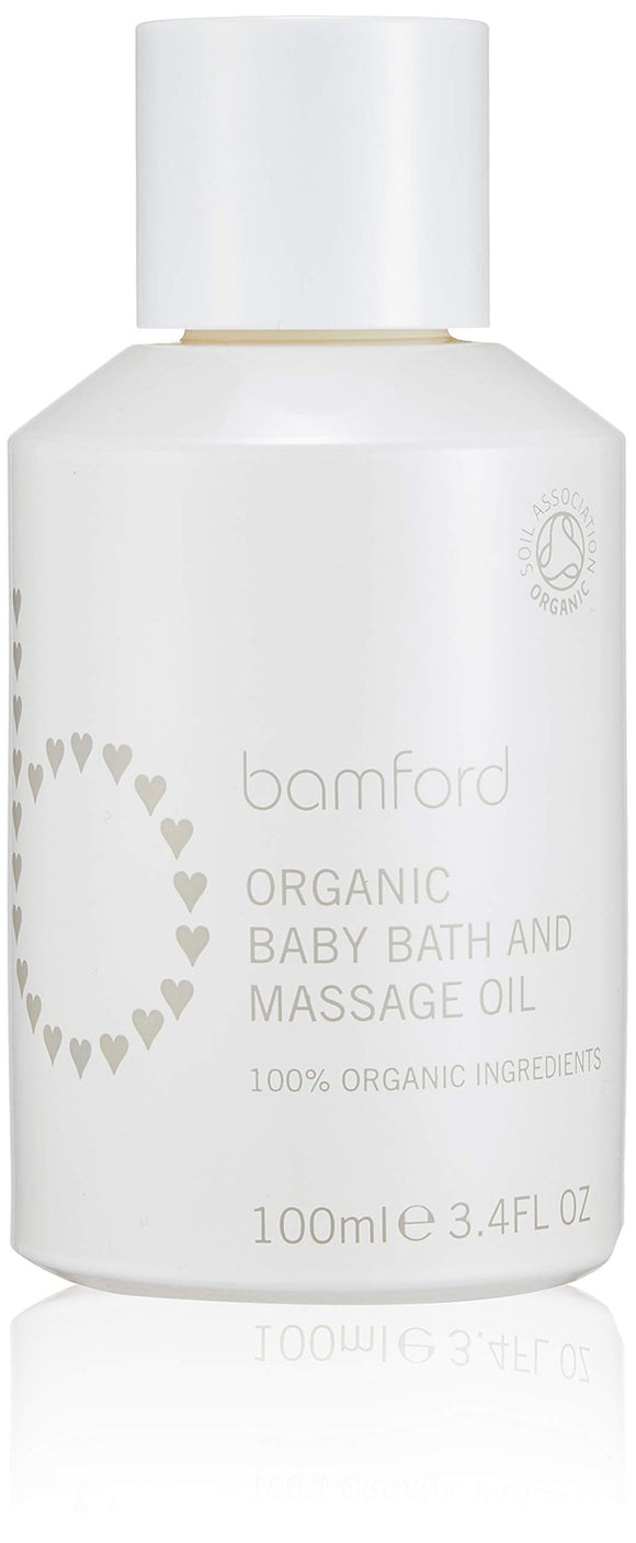 Bamford Organic Baby Bath & Massage Oil 100ml