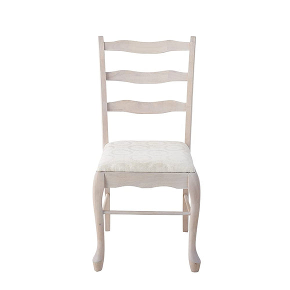 Takanashi Sangyo RS-C8644 Dining Chair, White, Width 18.1 inches (46 cm), Depth 20.1 inches (51 cm), Height 36.6 inches (93 cm), Classic Chair, White, Princess