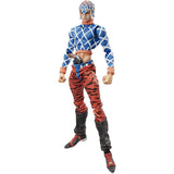 Super Statue Movable Jojos Bizarre Adventure Part 5 Guido Mr. S P Approx. 6.3 inches (160 mm), PVC ABS Nylon Pre-Painted Action Figure