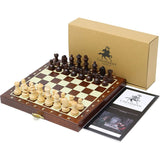 ChessJapan Compact 7.9 inches (20 cm) Wooden Magnetic Chess Set