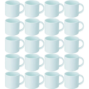 Nagao No.809B My Cup, 11.2 fl oz (330 ml), Pastel Blue, Plastic, Set of 20