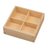 Nagao JH001W Wooden Pot, 3-Tier Heavy Box, Wooden