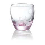 Otsuka Glass 16-756-5 Rabbit Glass Carafe & Sake Cup Set, Carafe - Approx. Diameter 1.5 x Width 3.7 x Height 4.9 inches (3.8 x 9.4 x 12.5 cm), Round Sake Cup - Approx. Diameter 2.2 x Height 2.4 inches