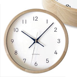 KATOMOKU muku clock 13 Natural Radio Clock Continuous Second Hand km-104NARC 12.0 inches (306 mm)