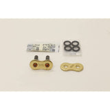 SUNSTAR SS520SKC-108GD Motorcycle Chain, Size 520, 108 Links, Gold Color