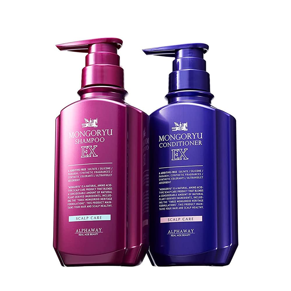 Mongolian Shampoo, EX Repair Conditioner EX Set, 2021-22 Version