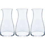 Toyo Sasaki Glass 00247-JAN Cold Sake Carafe, 10.1 fl oz (310 ml), Tokuri, Made in Japan, Dishwasher Safe, Pack of 3