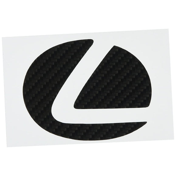 Hasepro RX350 CEL3D Magical Carbon Rear Emblem, Matte Black