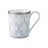 Noritake P93656/4945-57 Noritake Mug (Color Changing Pair), Approx. 13.5 fl oz (395 cc), TreFolio Gold, Platinum, Bone China