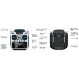 FUTABA 16IZ 16IZH-TX-MD2 Transmitter Single Item (Mode 2 Specifications) with Telemetry Function