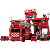 Tomica Tomy Tomica Transforming Out Big Fire Command Station Mini Car, Toy, Ages 3 and Up, Pass Toy Safety Standards, ST Mark Certified