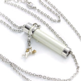 Kaleidoscope Angel Pendant Necklace Kaleidoscope, No Stone
