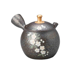 Yamaki Ikai Shoryu Tenme Small Urn Picking Cherry Blossom Teapot 150cc