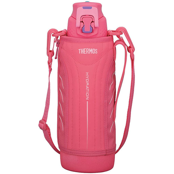 Thermos FFZ-1000F Vacuum Insulated Sports Bottle, 3.2 gal (1.0 L), Pink