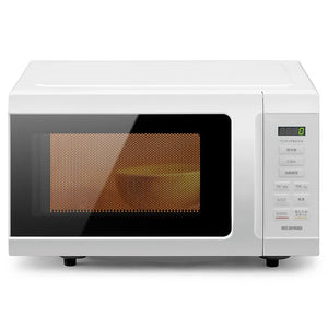 Iris Ohyama IMB-F186-W Microwave Oven, 4.8 gal (18 L), Flat Table, Hertz-Free, Single Function, Compatible Nationwide, White