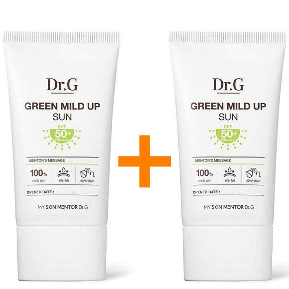 [1+1] Dr.G Daktoji Green Mild Up Sun Cream green mild up Sun (50ml) SPF50+ PA++++ [Korean Sunscreen] DR G DRG