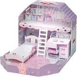 Takara Tomy, Licca TAKARA TOMY Licca-chan with Loft Dress-Up Doll, Play House, Toy, Ages 3 and Up, Pass Toy Safety Standards, ST Mark Certified