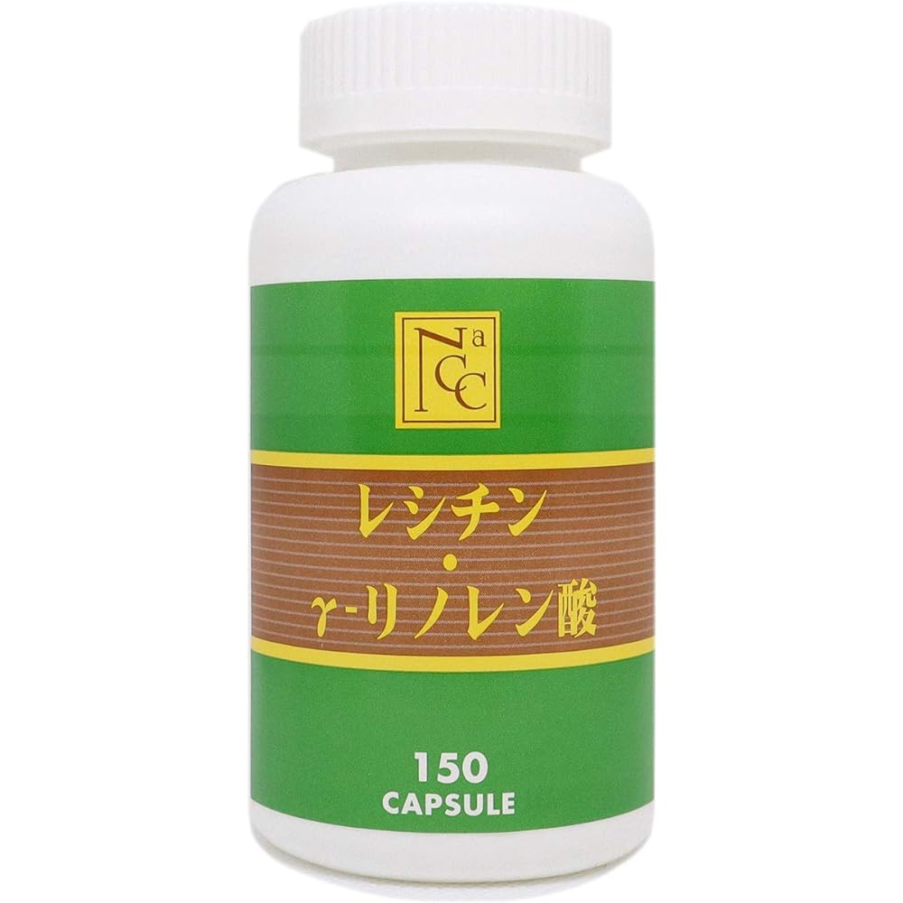 Lecithin γlinolenic acid αlinolenic acid supplement 150 capsules