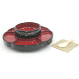 Rotating Hors d'Oeuvres Rotating Hand Rolled Sushi Set, Rabbit Cherry Blossom 5751