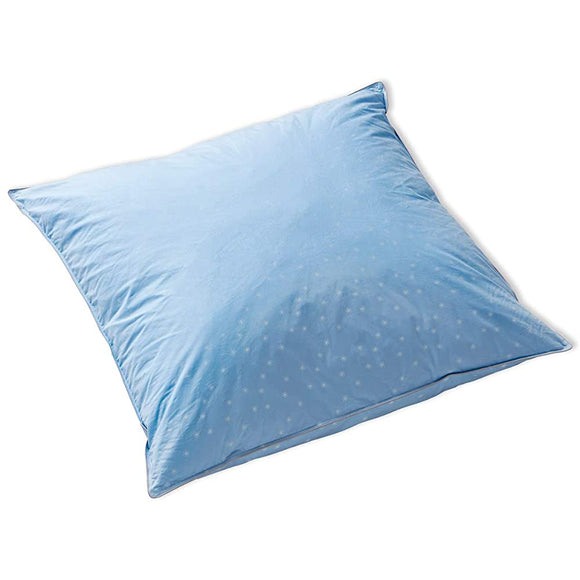 Fossflakes Half Body Pillow, 31.5 x 31.5 inches (80 x 80 cm), Royale Blue