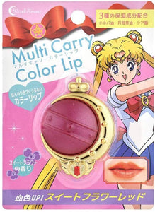 Miracle Romance Multi Carry Color Lip Cutie Moon Rod 21.6g Lip Balm Flourish Red 1.7g