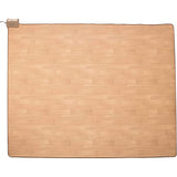 Yamazen YZC-307FL (LBR) Flooring Style Hot Carpet, 3 Tatami Mats, 76.8 x 92.5 inches (195 x 235 cm), Waterproof, 5 Adjustable Temperature Levels, Dust Mite Extermination, Light Brown