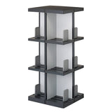 ISETO I-485 Rotating Rack 3-Tier DEVIC Brown