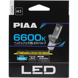 PIAA Headlight/Fog Lamp LED 6600K <Controller Less Type-Standard Dodar Series> 12V 10W 10W 2000LM H1 3 Year Warranty Noise compatible 2 pieces LEH213