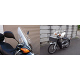 World Walk (WORLD WALK) Winds screen for moped WS-11G 10mm 2 Mt with adapter WS-11G-10SS