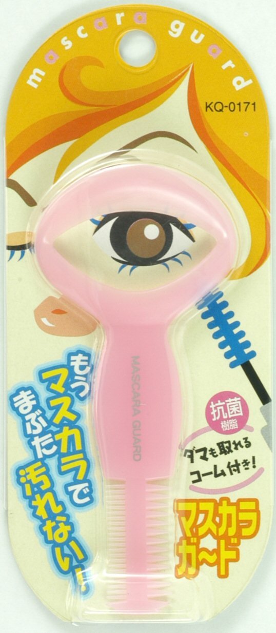 Kaijirushi Mascara Guard Pink (with clumps)