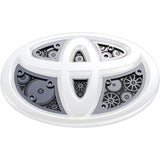 GRACE Ornament Plate Chrono Force TOYOTA Toyota Nickel Tone: 130A GAC-CF-TCN130A Emblem