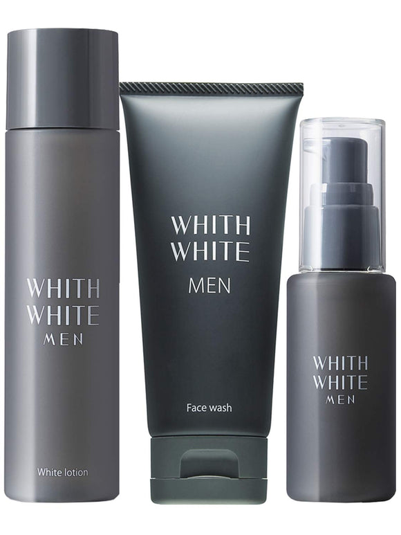 Fiss White Men's Skin Care Set, , Lotion, Face Wash, Serum, Whitening, Moisturizing