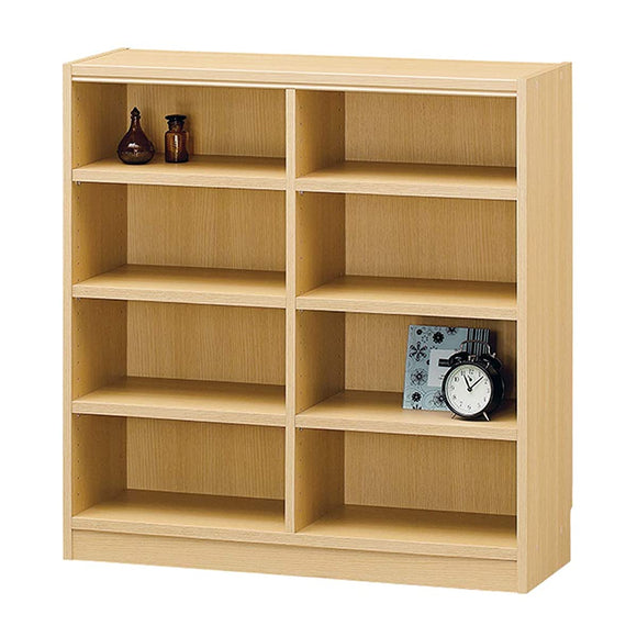 Shirai Sangyo TNL-9087NA Tanario Free Rack, Shelf, Bookcase, Natural Width 34.3 inches (87 cm), Height 35.4 inches (90 cm), Depth 11.4 inches (29 cm)