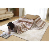 Ikehiko Kotatsu Futon, Square, Single Item, Nordic Ministry S, Ivory, Approx. 11.0 x 11.0 inches (280 x 280 cm), Thin, Loose Type #5883109