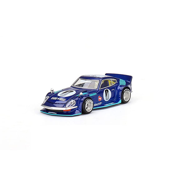 KAIDO HOUSE x True Scale 1/64 Datson KAIDO Fairlady Z Blue Right handle