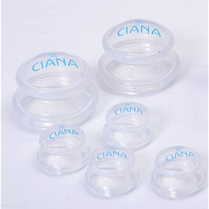 CIANA Silicone Capping, Set of 2 Sizes (XS: 4 Pieces, M: 2 Pieces)